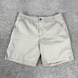 Kuhl Shorts Mens 32 Beige Hiking Outdoor Zip Pocket Travel Performance Casual